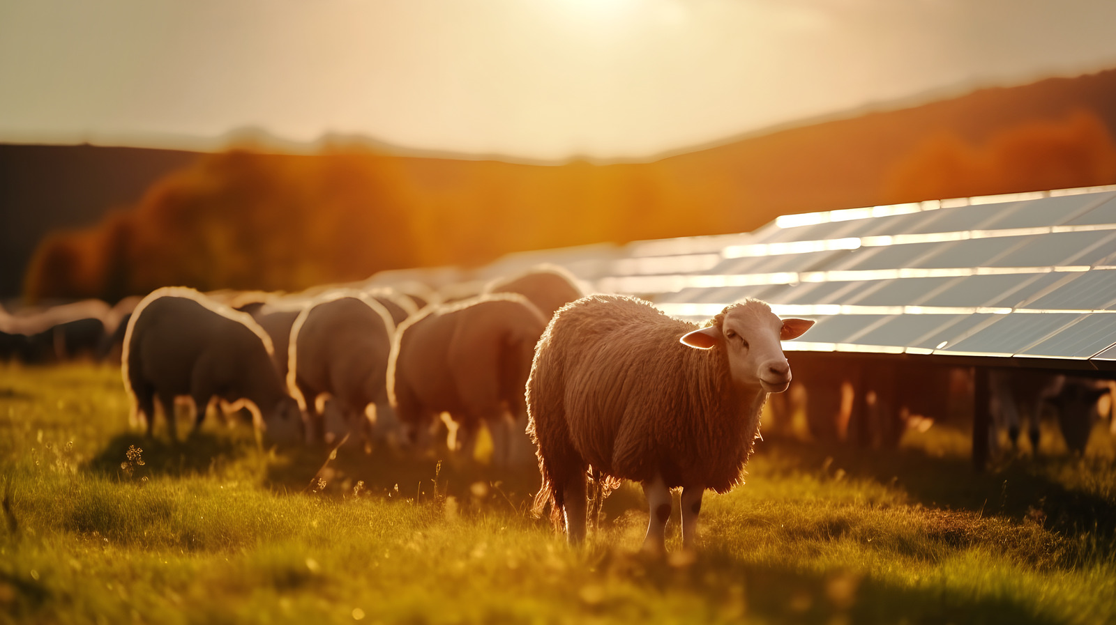 How Solar Vegetation Can Revitalize Rural Communities and Agriculture - Sheep-Friendly Solar Vegetation Plantings 