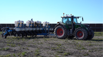 Pre Construction Soil Stabilization Tractor